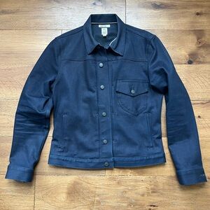 Hiroshi Kato The Blade Trucker Jacket in Dark Navy Indigo Sz Medium Orig $358